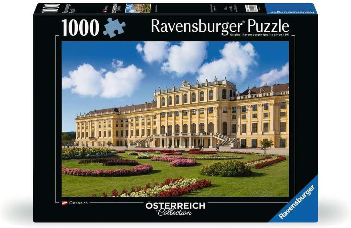 Ravensburger Puzzle 12000353 - Castello di Schönbrunn - Puzzle da 1000 pezzi per adulti e bambini sopra i 14 anni, Puzzle Naty Shop Nuovo Design