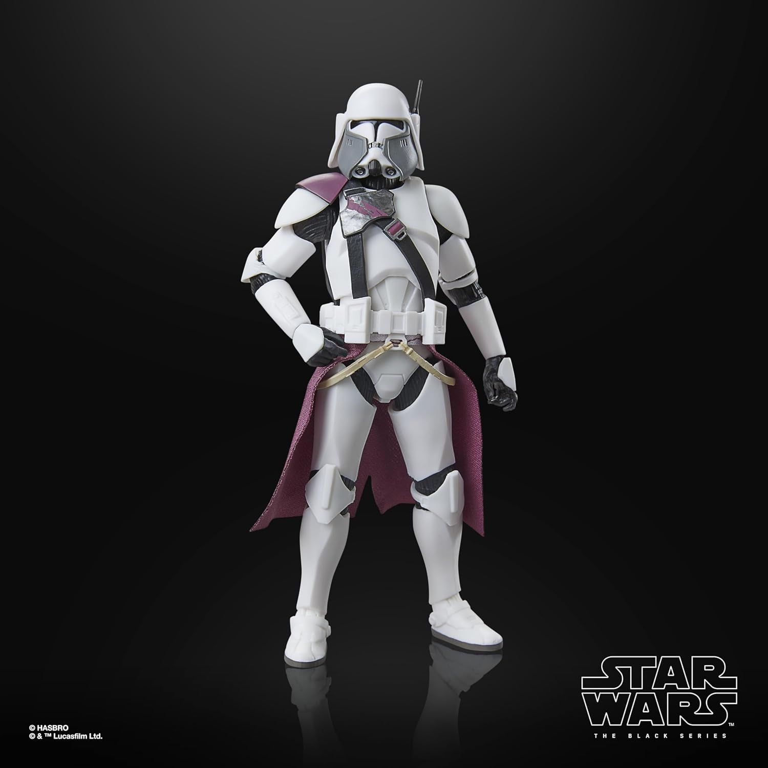 Star Wars Black Series Clone Commander Bacara, Star Wars: Ahsoka Premium Figure da collezione (15 cm) Action Figures Naty Shop