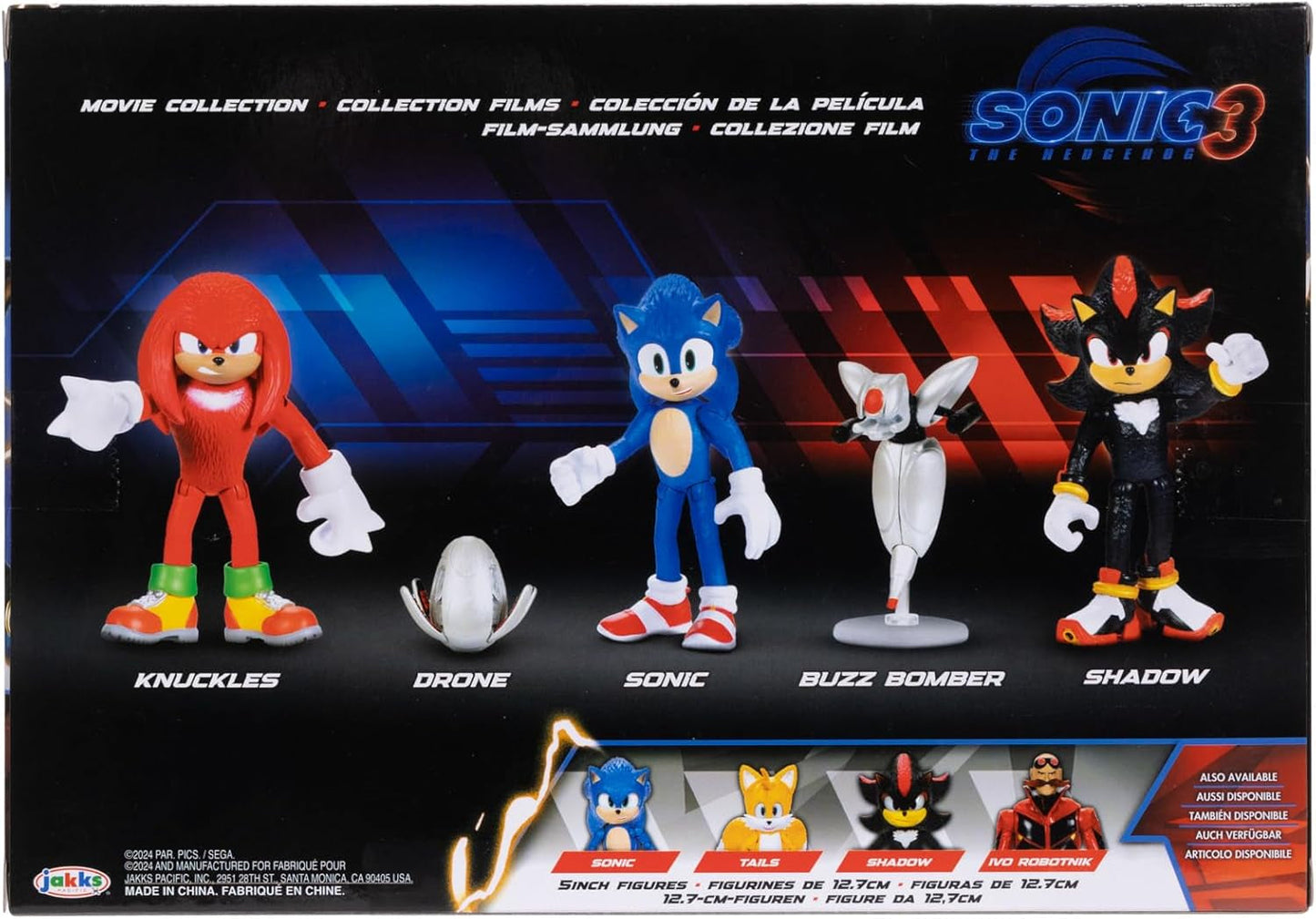 Sonic 3 Movie 6 Cm Action Figures Multipack Action figures Naty Shop