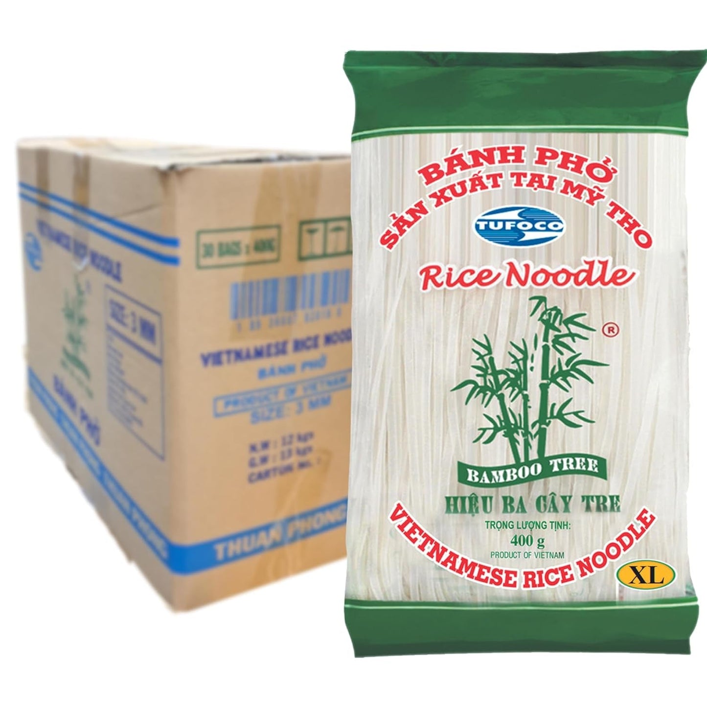 ALBERO DI BAMBÙ - Reisnudeln 3 Mm. - 1 X 400 GR