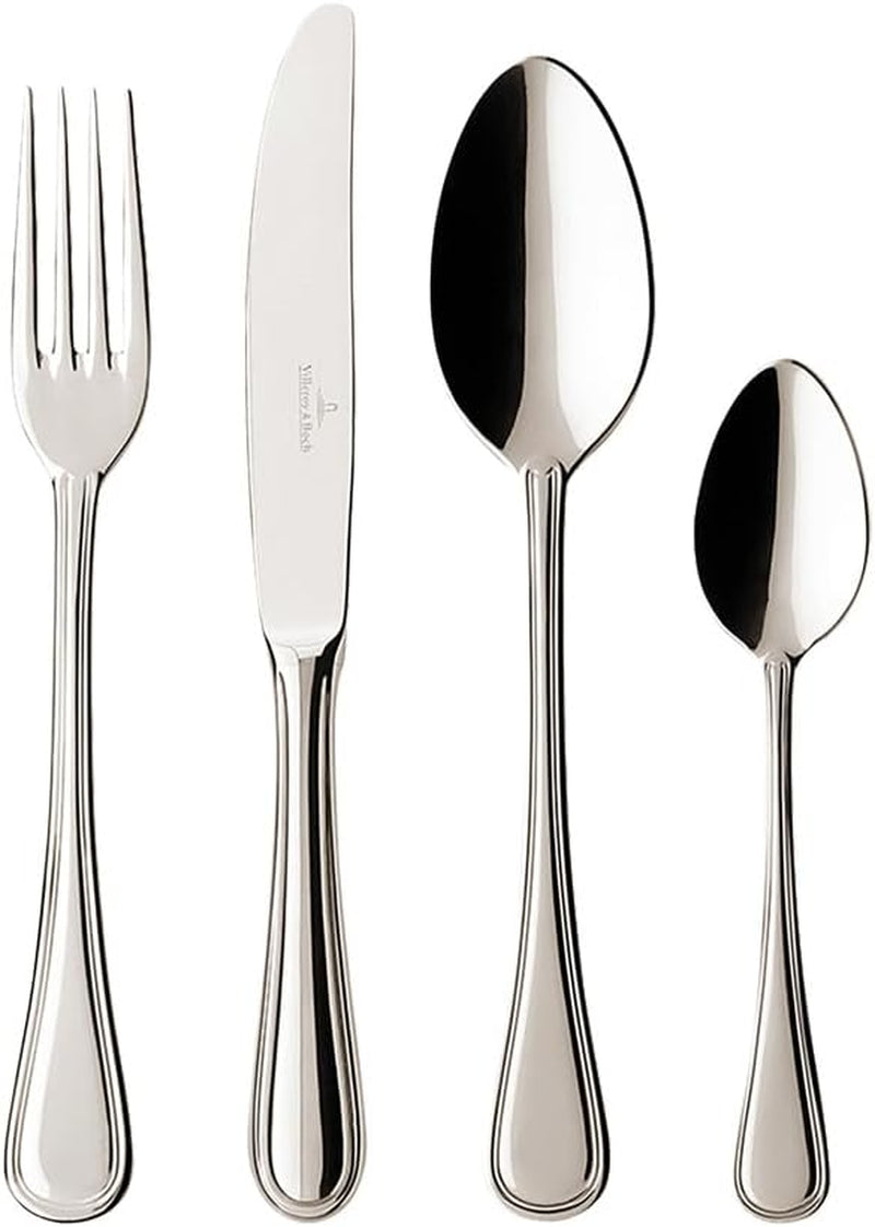 Villeroy And Boch Neufaden Merlemont Posate fino a 6 persone, 24 pezzi, acciaio inox Kitchen Naty Shop