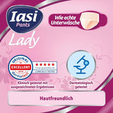 LADY Pants 48 Pantaloni Monouso per Incontinenza Urinaria Assorbente Taglie Forti S da Donna 48 Pz