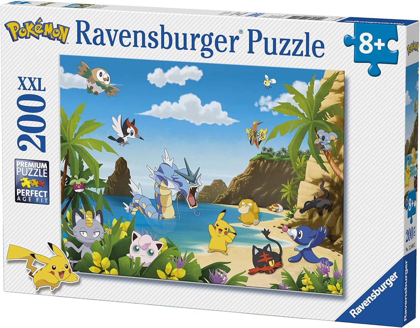 Ravensburger Puzzle per bambini - 12840 Catturali tutti! - Puzzle Pokémon per bambini a partire dagli 8 anni, con 200 pezzi in formato XXL Puzzle Naty Shop
