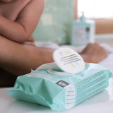 Salviettine umidificate Suavinex Baby 60 pezzi adatte alla pelle atopica 96% ingredienti naturali
