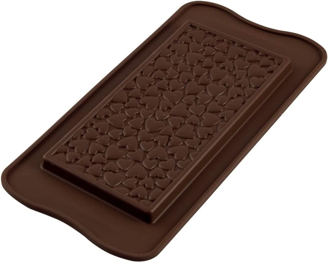 Forma in silicone Silikomart Love Tablets 15,5 x 7,7 x H 0,9 cm, 85 ml, 1 cavità (SCG38) Cucina Naty Shop