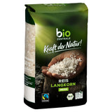 Riso Basmati bianco biocentrale | 7x500 g | Certificato Fairtrade | Cereali tradizionali | Perfetto per piatti orientali e curry | Imballaggio facilmente riciclabile (monofilm)