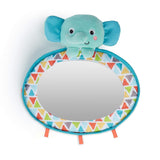 Bright Starts Passeggino Giocattolo Bradipo - con sonaglio, specchietto e anelli di etichetta Giocattoli per bambini Naty Shop A