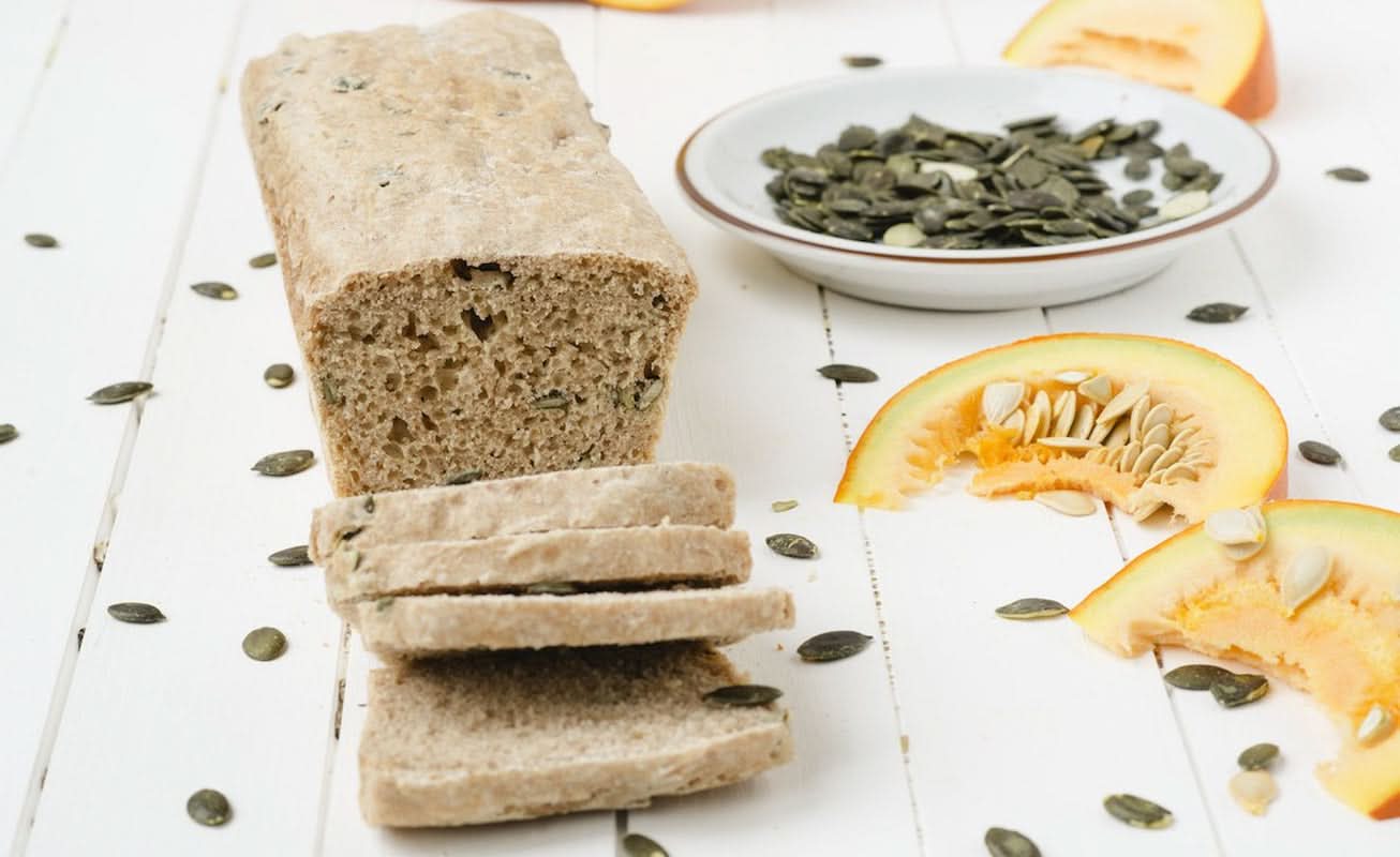 Preparato per pane biologico "zucca e farro" - ca. 850 grammi di pane Naty Shop Kitchen