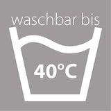 Traumnacht Cuscino Ortopedico ad Acqua con Quantità di Imbottitura Regolabile, Fodera in Cotone 100%, 40 X 80 cm, Sviluppato in Germania - Prodotto in UE, Bianco, 1 Pezzo (1 Confezione) Naty Shop Cuscini Standard