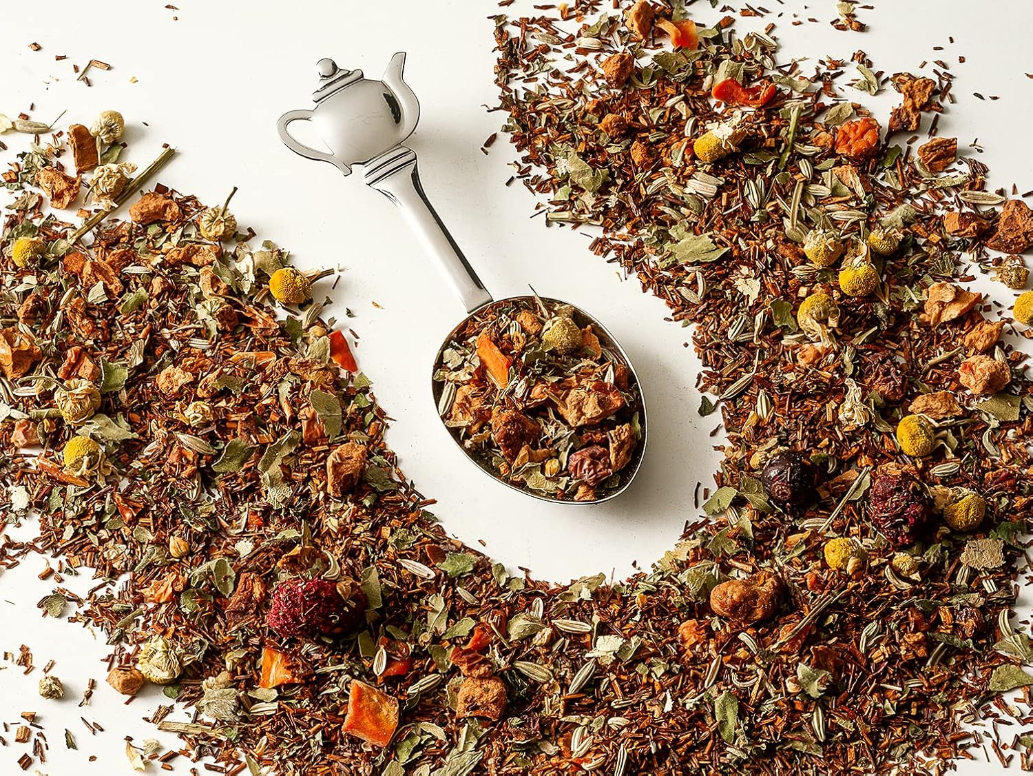 VITSTORM® BIO TEE Mom & Kids - Tisane per donne e allattamento - Rooibos, mela, finocchio, melissa, alchemilla, fragola - Tisane rilassanti - Fruttato e delizioso - Senza caffeina - Tisana 100 g