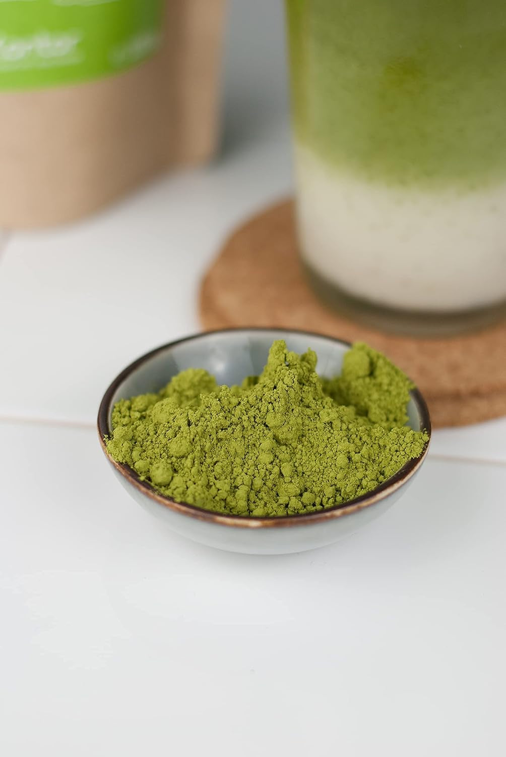Polvere Matcha BIO 100 g I Senza additivi - 100% naturale I Tè Matcha giapponese premium I Tè verde in polvere di