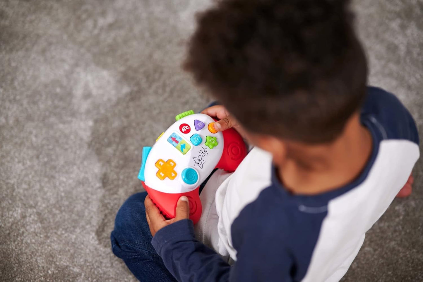 Simba 104010017 - Controller di gioco ABC, giocattolo per bambini, suoni di animali, canzoni, oltre 20 suoni, dai 12 mesi, abilità motorie, console di gioco, giocattolo per bambini, telefono di gioco Bebe Toys Naty Shop