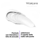 | PRO Smooth - Maschera disciplinante per capelli ricci, ribelli e difficili da lisciare con cheratina e olio di avocado, maschera capelli Naty Shop da 25 ml