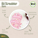 DECOCINO Bio Sprinkle Stars, 50 grammi Sprinkle Stars Naty Shop