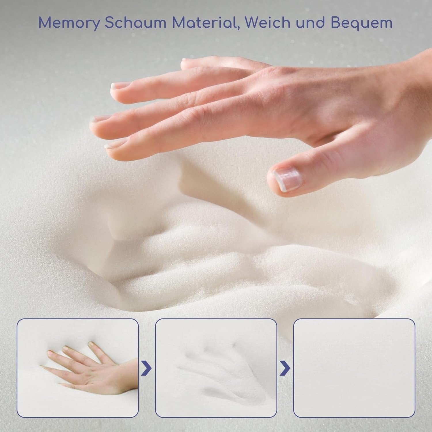 Cuscino da lettura per letto e divano, Cuscino in piuma, Cuscino da letto in memory foam, Cuscino per dormire sul fianco, Cuscino ergonomico per il supporto della schiena per leggere e guardare la TV