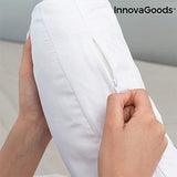 Innovagoods Ergonomic U-Shaped Pillow for Side Sleepers, Ideal for Pregnancy, Promotes Calm Breathing, Reduces Snoring, Cotton and Polyester, White, 39 X 57 X 14 Cm Cervical Orthopedic Pillows Naty Shop