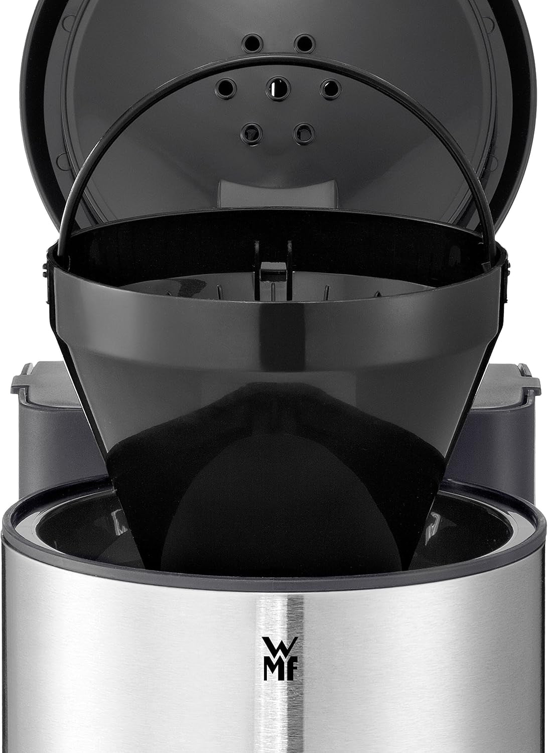 Macchina per caffè espresso WMF Stelio Aroma con thermos, caffè filtro, 8 tazze, sistema antigoccia, spegnimento automatico, 1000 W