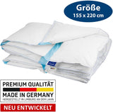 Genius Eazzzy Climate Comfort Trapunta 155 X 220 Cm, Fibratight, Trapunta leggera per tutte le stagioni, Trapunta traspirante, Temperatura gradevole per il sonno, Trapunta per tutte le stagioni Trapunte e piumini Naty Shop