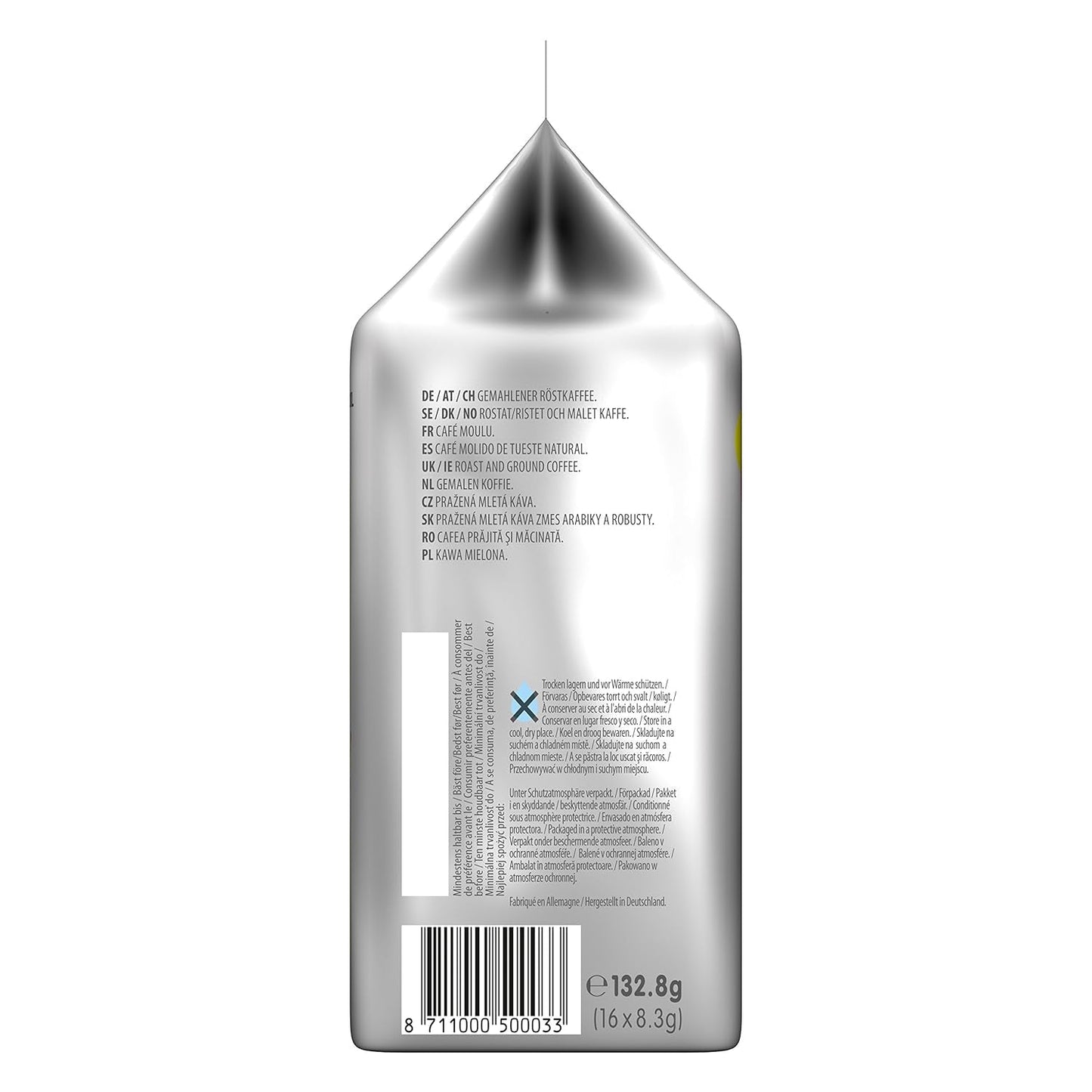 Tassimo Kapseln Jacobs Caffè Crema Classico XL, 5 x 16 cialde, 80 Kaffeekapseln