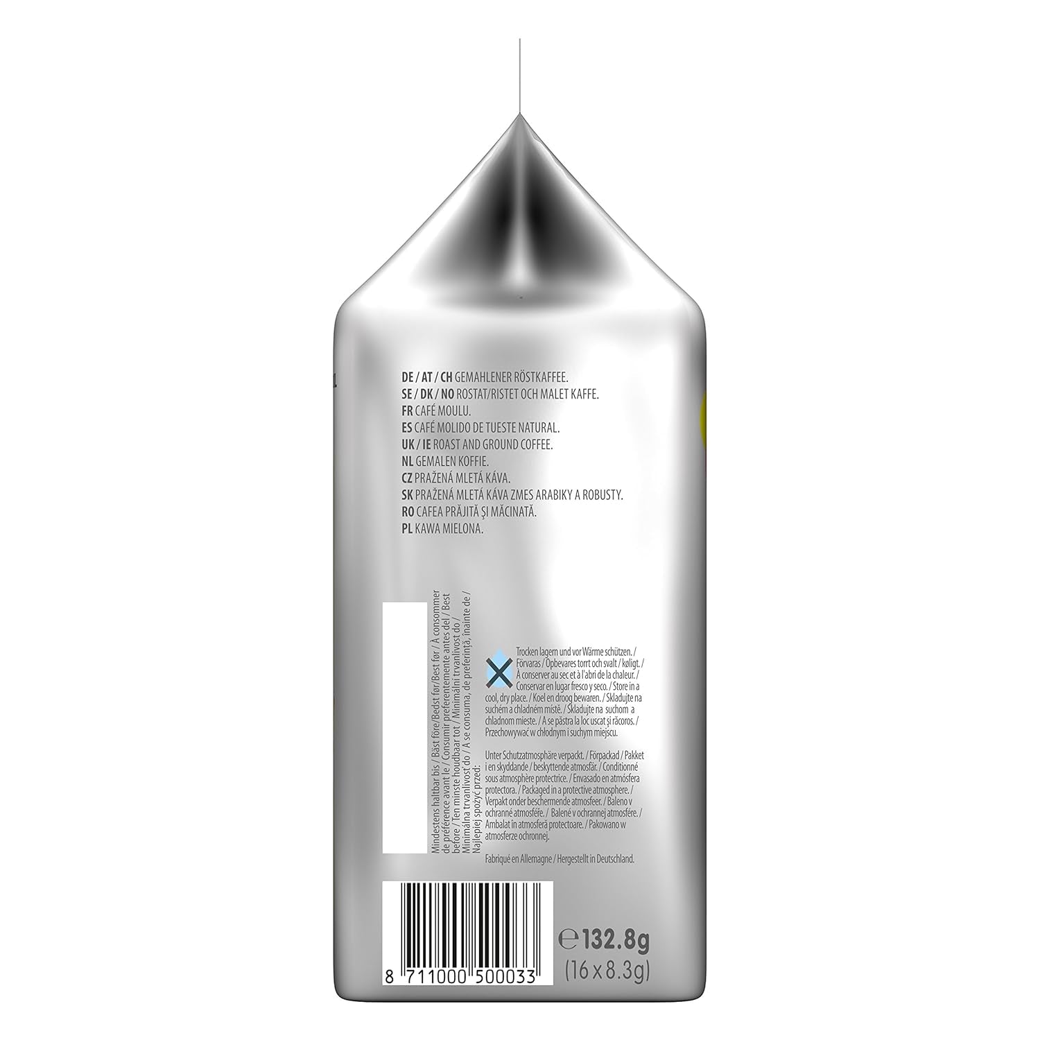 Tassimo Kapseln Jacobs Caffè Crema Classico XL, 5 x 16 cialde, 80 Kaffeekapseln