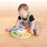 Baby Einstein, Hape, Cal's Smart Sounds Symphony Magic Touch Gioco di attività elettronico in legno in 3 lingue (inglese, francese e spagnolo), 3 modalità, dai 6 mesi Giocattoli per bambini Naty Shop