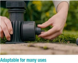 Sistema di irrigazione Gardena Micro-Drip Basic Unit 2000: Unità base per la riduzione della pressione, portata d'acqua ca. 2.000 l/h, tecnologia di collegamento semplice e veloce (1354-20)