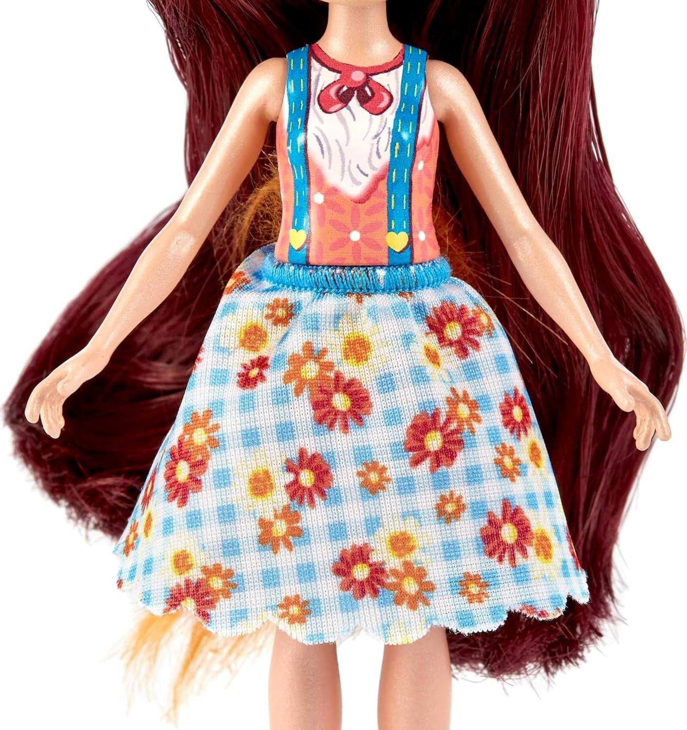 Enchantimals HCF81 - Felicity Fox e la sua sorellina (circa 15 cm e circa 10 cm) e 2 figure di animali, gonna staccabile e accessori, ottimo regalo per bambini dai 3 anni in su