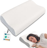 Valentia Medical - Cuscino di supporto per il collo in Memory Foam Cuscino ortopedico Cuscino per il dolore al collo Cuscino per il collo in Memory Foam Fodera lavabile ultra morbida Cuscini ortopedici cervicali Naty Shop Default Title
