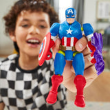 Mixmashers Marvel Capitan America Avengers Mix-And-Match Action Figure e accessori Action figure Naty Shop
