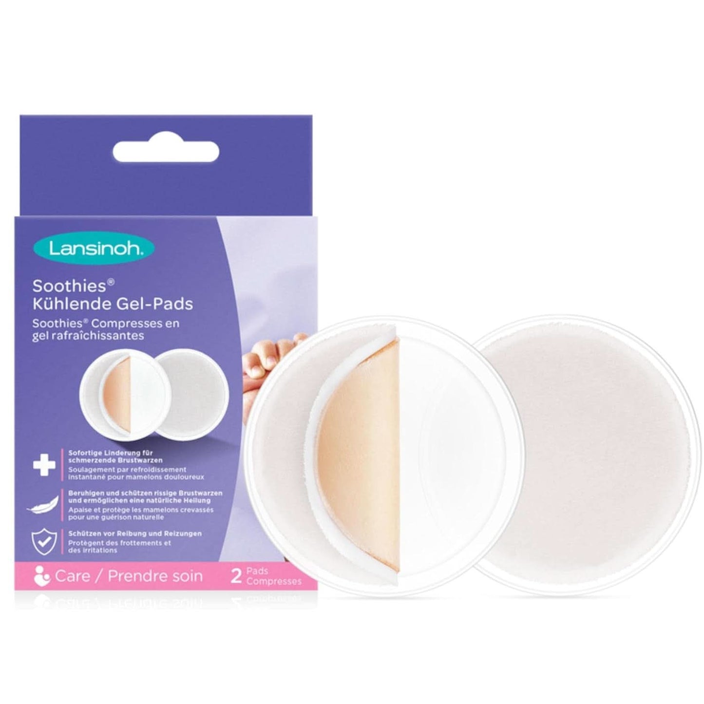 Lansinoh I Soothies Kühlgelkompressen Accessori Alimentazione e Allattamento Bebe Naty Shop