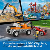 Porto LEGO City con nave mercantile, giocattolo da costruzione per ragazzi e ragazze a partire da 8 anni, idea regalo per bambini, gru per container, nave giocattolo e 8 minifigure 60422 Set da costruzione Besuche den LEGO-Store