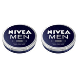 NIVEA MEN Creme, crema nutriente per la pelle con vitamina E, 150 ml Naty Shop 2 x 75 ml 75 ml