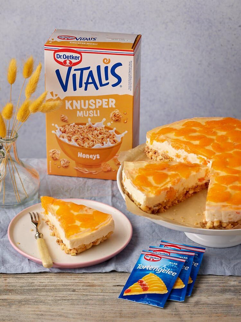 Dr. Oetker Vitalis Crunchy Honeys: Muesli croccante al miele per colazione e spuntini, confezione da 5 (5 x 600 g)