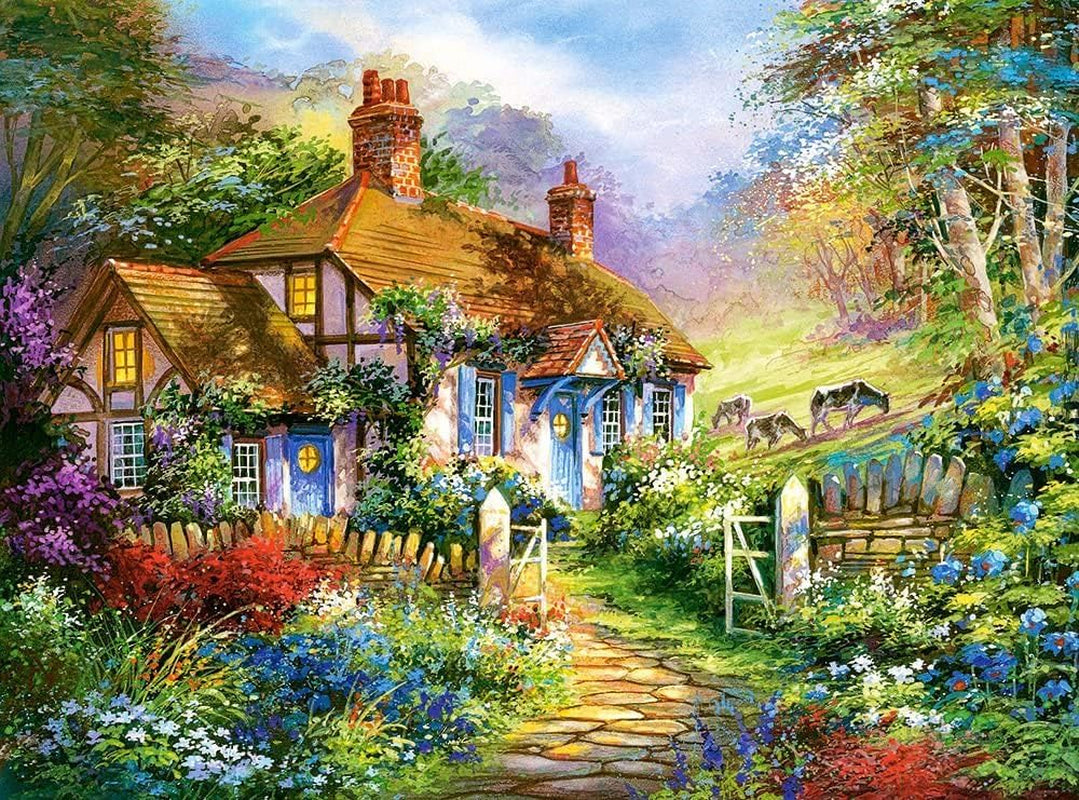 Castorland C-300402-2 - Forest Cottage, puzzle 3000 pezzi Puzzle Naty Shop
