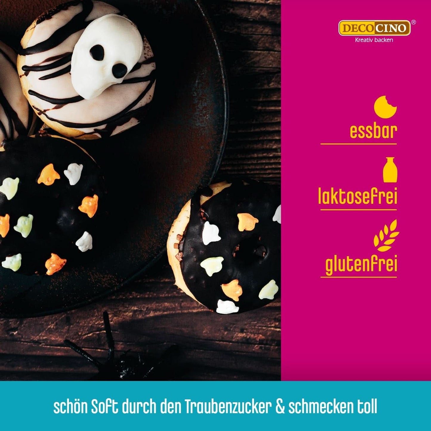 Decocino Confettini Halloween, multicolore, 120 grammi Confettini Naty Shop