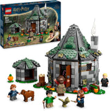 LEGO Harry Potter La capanna di Hagrid: una visita inaspettata set con 5 mini figure e 2 figure di animali, regalo per donne e uomini, giocattolo di avventure magiche, set fantasy 76428 Set di costruzione Beuche den Solo negozio LEGO