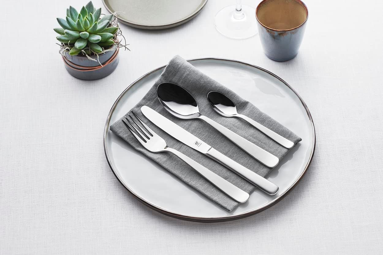 ZWILLING Roseland set posate 60 pezzi per 12 persone, acciaio inox 18/10 Kitchen Naty Shop