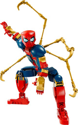 LEGO Marvel Iron Spider-Man Mattoncini da costruzione Supereroe Action Toy per bambini 8+ Set di armature per ragazzi e ragazze Modello costruibile Avengers Idea regalo per i fan dei film Marvel 76298 Set di costruzioni Beuche den LEGO-Store