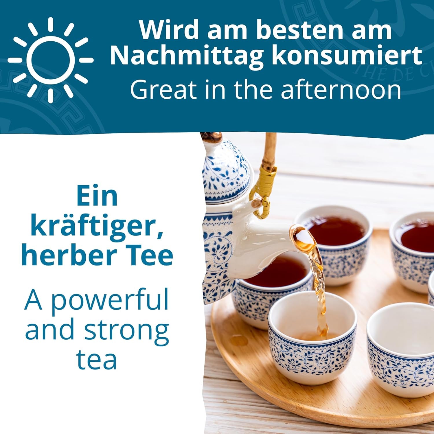 Khla - Tè Oolong Bio 100 G - Tè Blu - Tè Sfuso Naturale - Tè Asiatico Biologico - Sfuso e Tagliato - Tè alle Erbe e Infuso - Dalla Cina