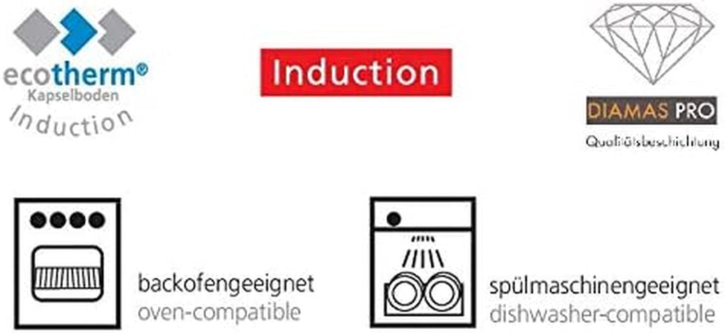 Gastrosus Industar Diamas Pro, Pentole e Padelle in acciaio inox Naty Shop