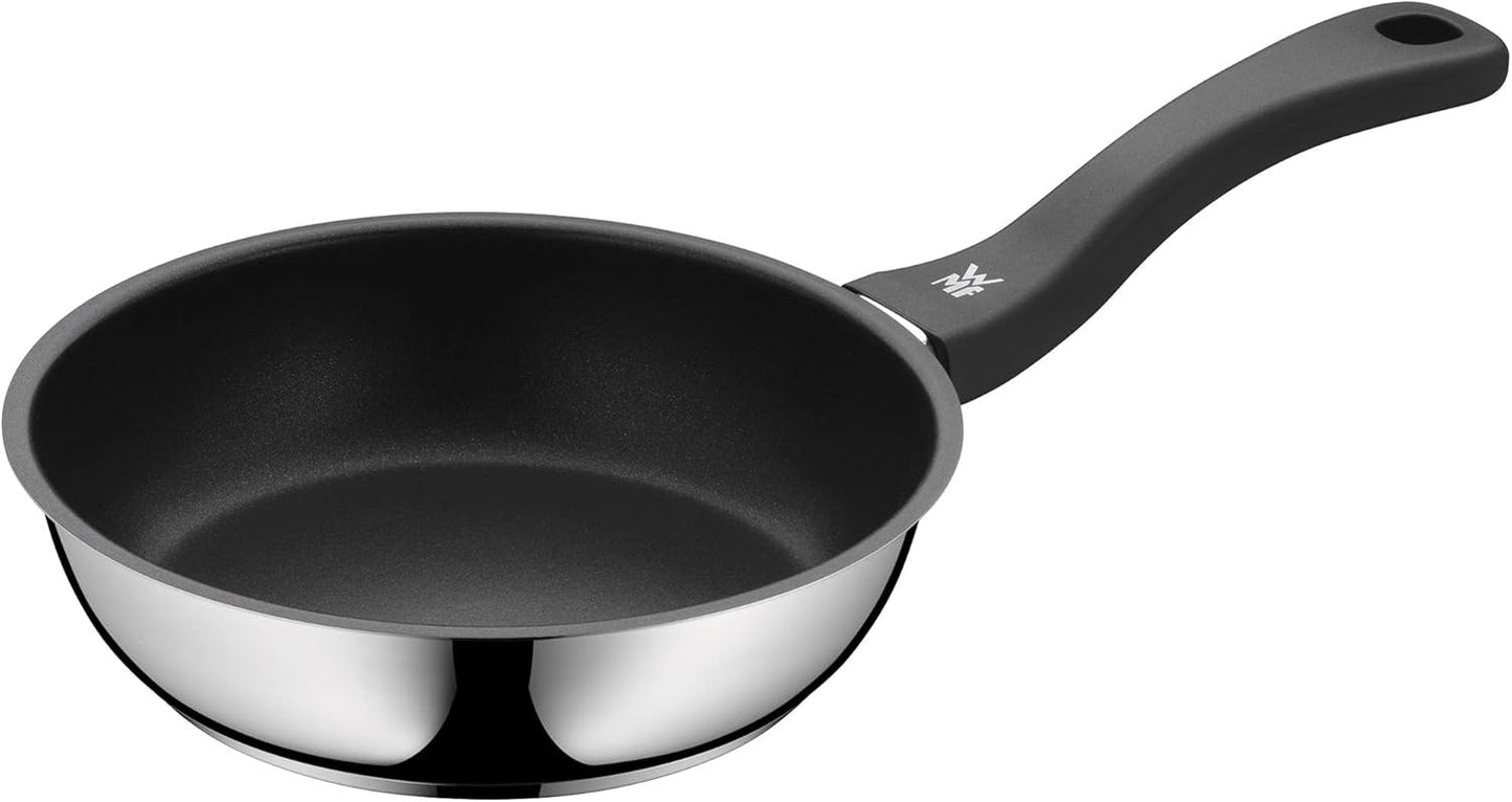WMF Devil padella 20 cm, padella a induzione, acciaio inox Cromargan, manico in plastica Pentole e Padelle Naty Shop Default Title