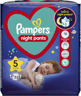 Pannolini Pampers (vecchia versione), pantaloni da notte, taglia 5, 22 pezzi, 12 kg-17 kg