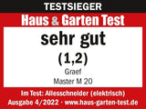 GRAEF Master M20EU Multi-affettatrice in acciaio inox, argento Trituratori e Affettatrici Naty Shop