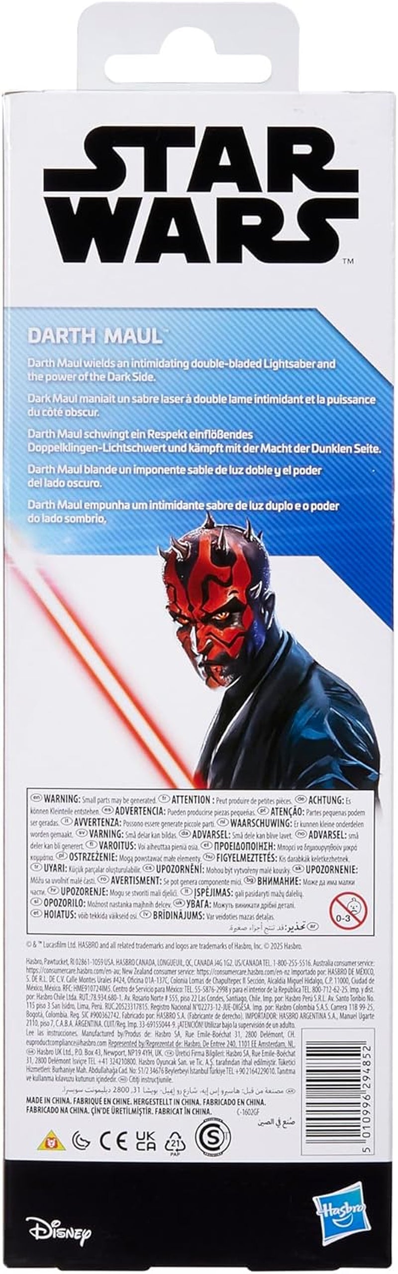Star Wars Titan Hero Series Darth Maul, statuetta, 30 cm Action figures Naty Shop