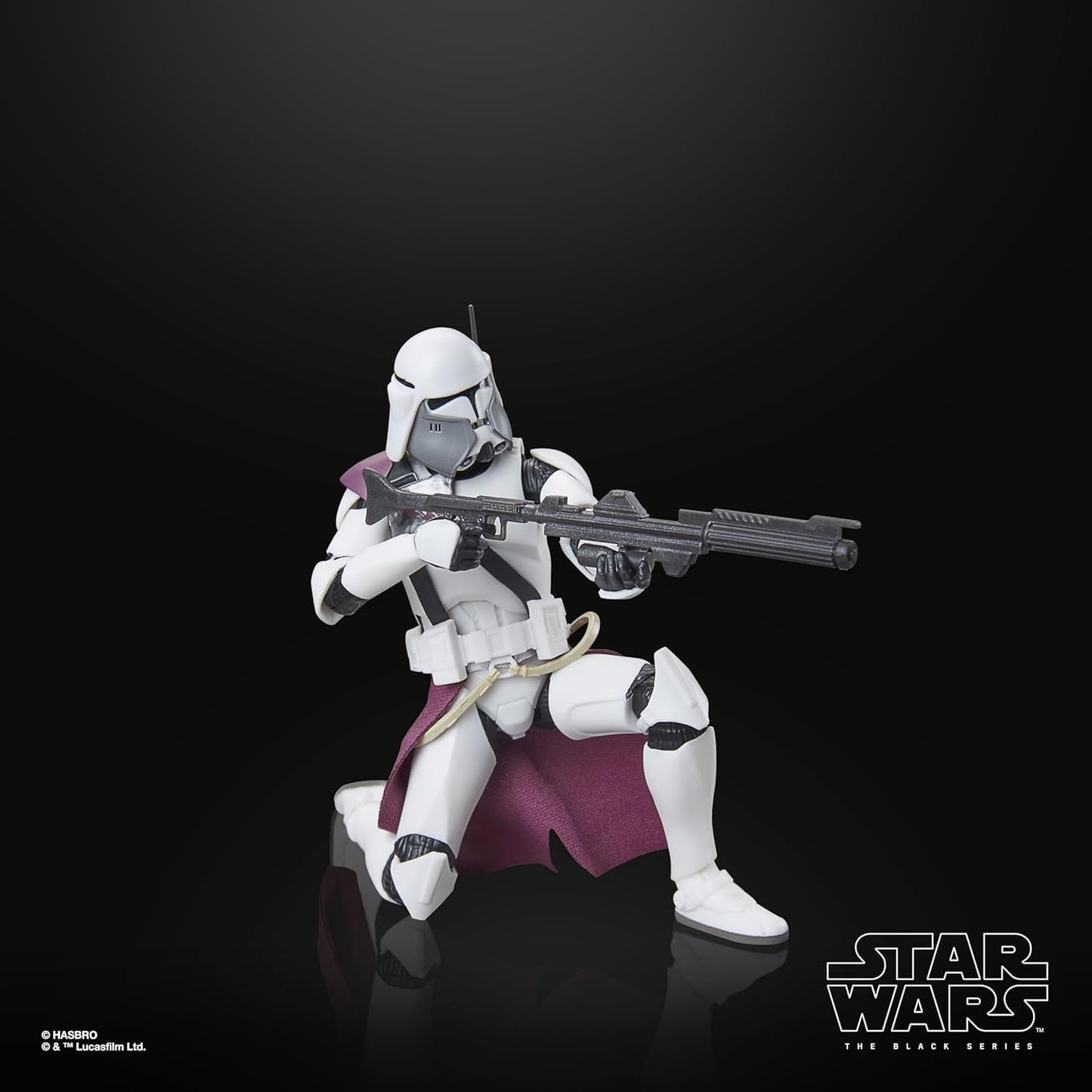 Star Wars Black Series Clone Commander Bacara, Star Wars: Ahsoka Premium Figure da collezione (15 cm) Action Figures Naty Shop