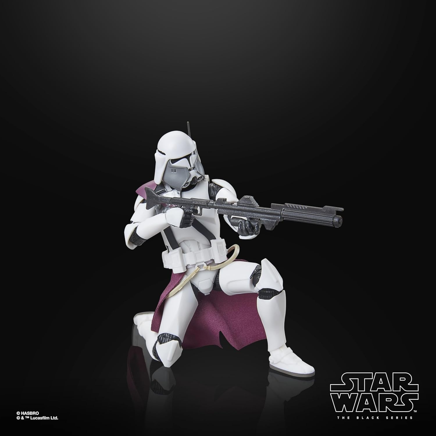 Star Wars Black Series Clone Commander Bacara, Star Wars: Ahsoka Premium Figure da collezione (15 cm) Action Figures Naty Shop