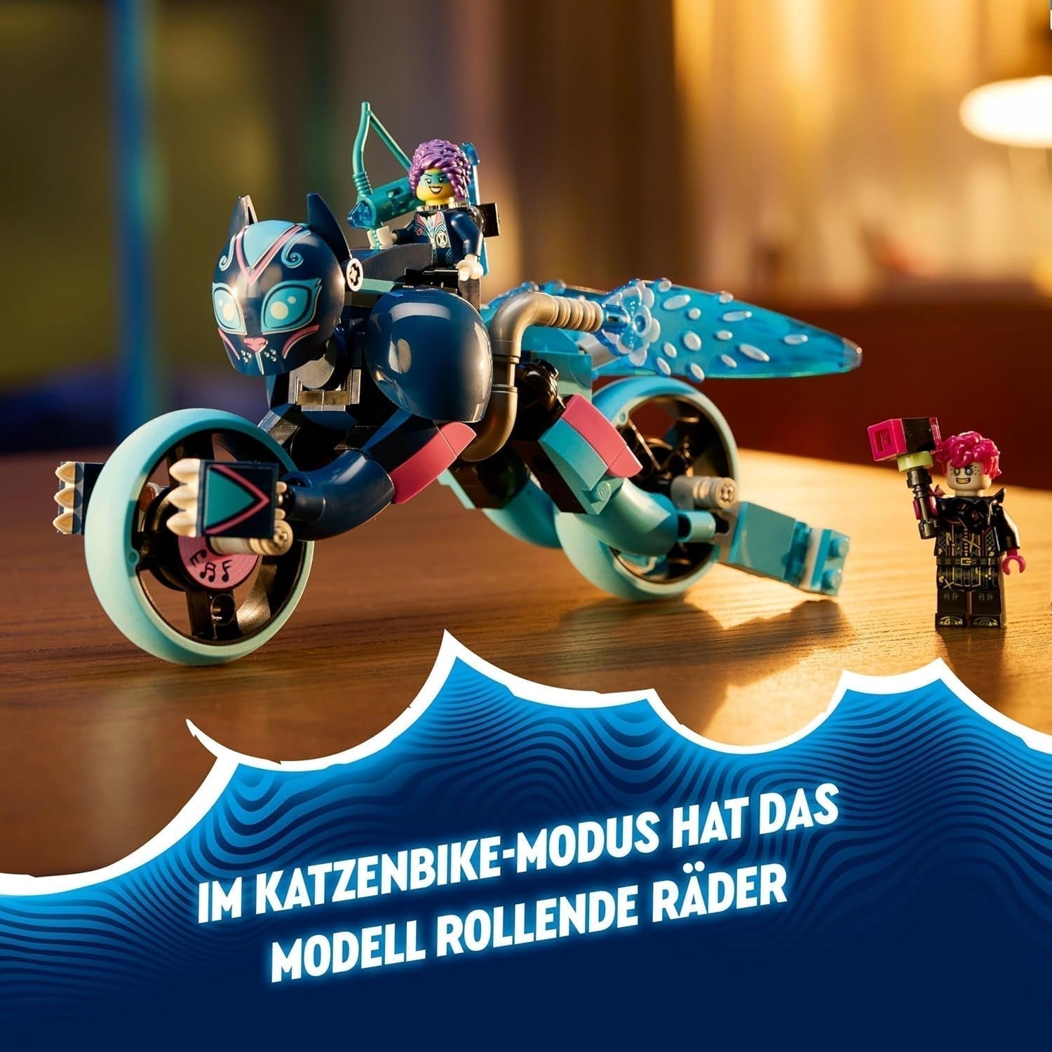 LEGO Dreamzzz La Motocicletta del Gatto di Zoey Regalo 2 in 1 per 7+ Anni Modello Animale Costruzioni Motocicletta Giocattolo Fantasy Set da Gioco per Ragazzi e Ragazze 71479 Set di Costruzioni Beuche den LEGO-Store