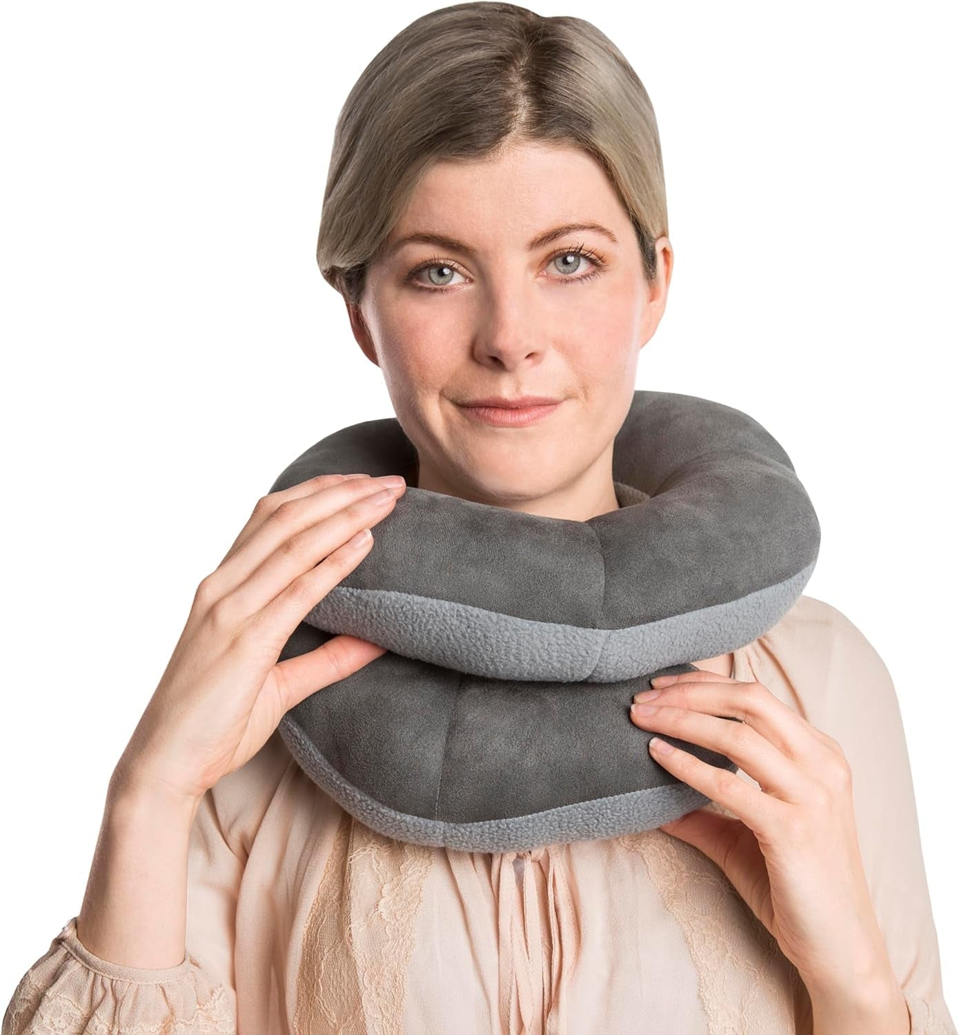 Cuscino Deluxe Wrap-N-Rest, grigio scuro/grigio chiaro