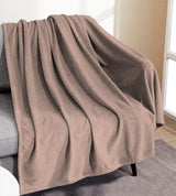 Coperta morbida | Plaid | Tocco morbido | 130 X 160 cm | Trapunte e trapunte Cipria Naty Shop