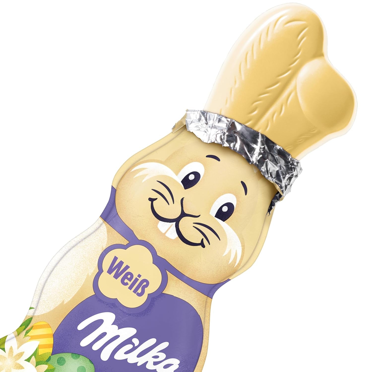 Milka Smiling Bunny White - Cioccolato pasquale di cioccolato bianco a forma di coniglietto - 14 x 90g